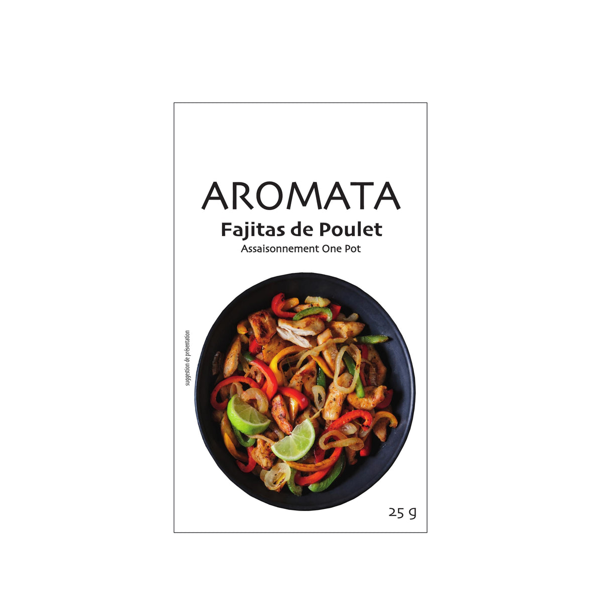 Repas - Fajitas de Poulet